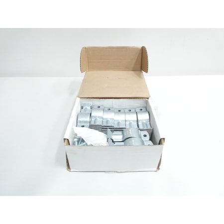 Unistrut BOX OF 50 STAND OFF PIPE CLAMP 1-1/2IN CONDUIT FITTING, 50PK P3415-EG